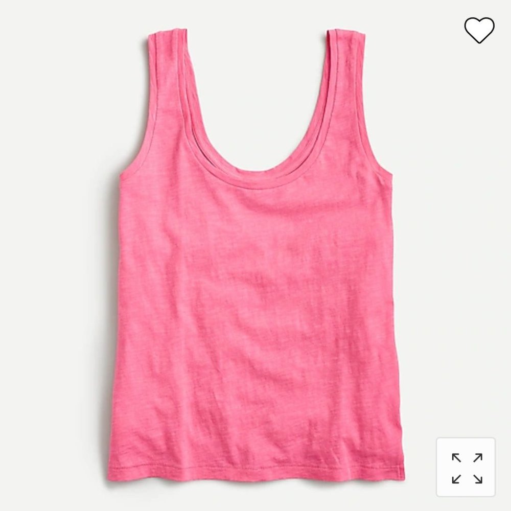 [NWT] J Crew Vintage scoopneck tank
